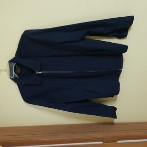 Sears Navy Windbreaker Jacket